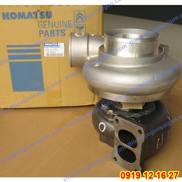 Turbo Tăng Áp/ Turbocharger Komatsu, Cummins PC200-6, PC200-7, W200-5, HX35W 6735-81-8300, 6735818300, 6735-81-8031, 6735818031,  3537020, 3536339,