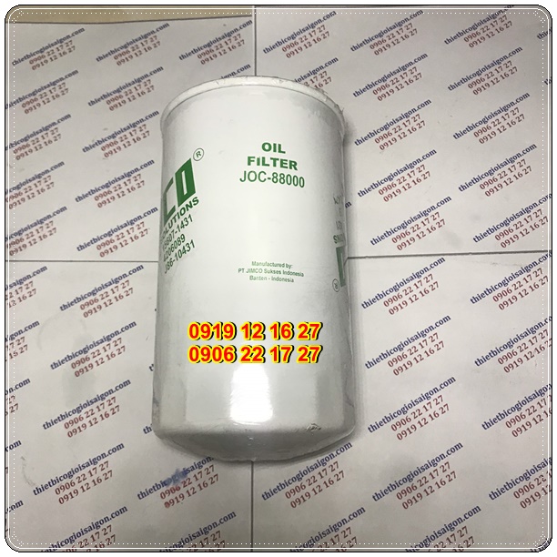 Lọc Nhớt Jimco, Oil Filter JIMCO JOC-88000, JOC88000, 4206089,  P551381, 3313281, 31701054, 288871A1, 3I1242